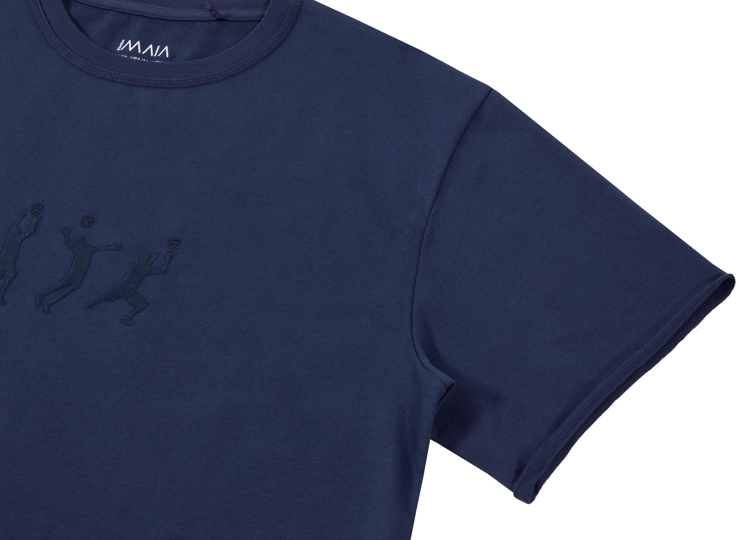 Men's Volleyball Embroidered T-shirt