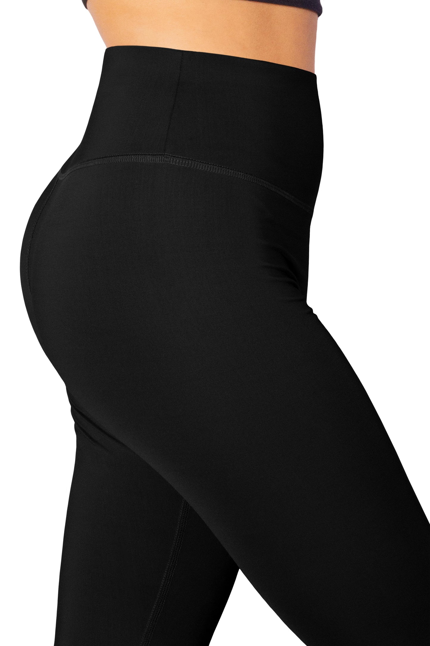 Women's Black High-Waisted Leggings