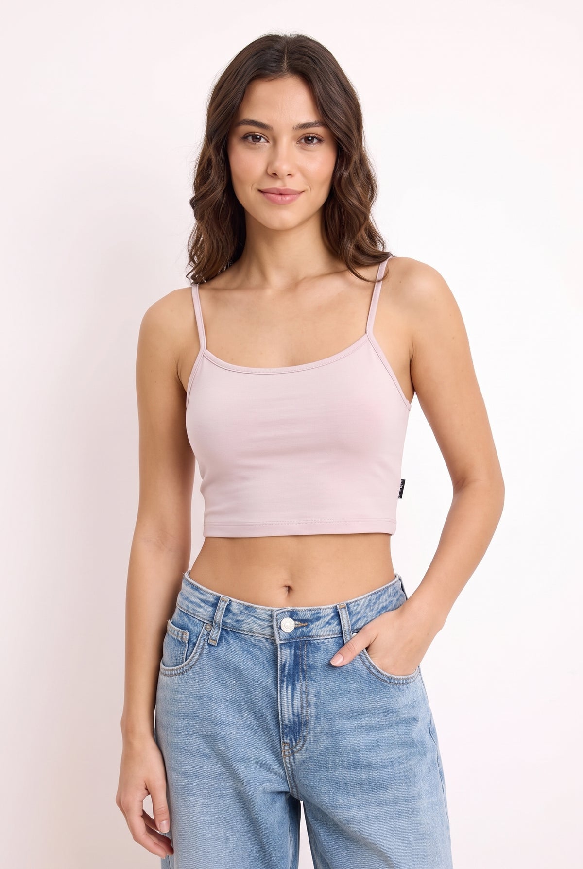 Askılı Crop Atlet