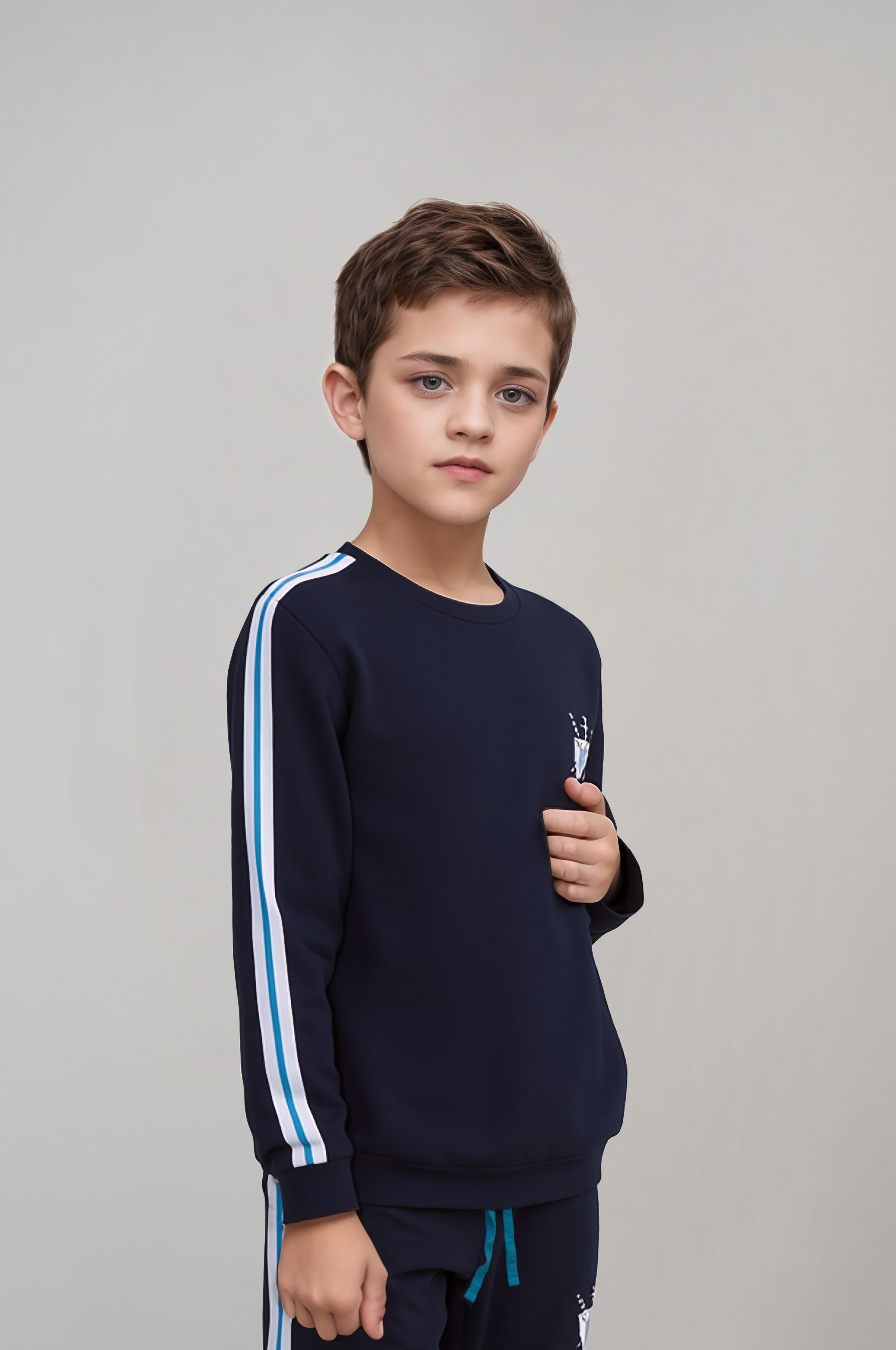 Balestra Eskrim Lacivert Sweatshirt