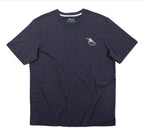 Erkek Fencing Nakış Detaylı Bisiklet Yaka T-shirt