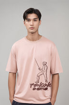 Erkek Oversize Fencing T-shirt