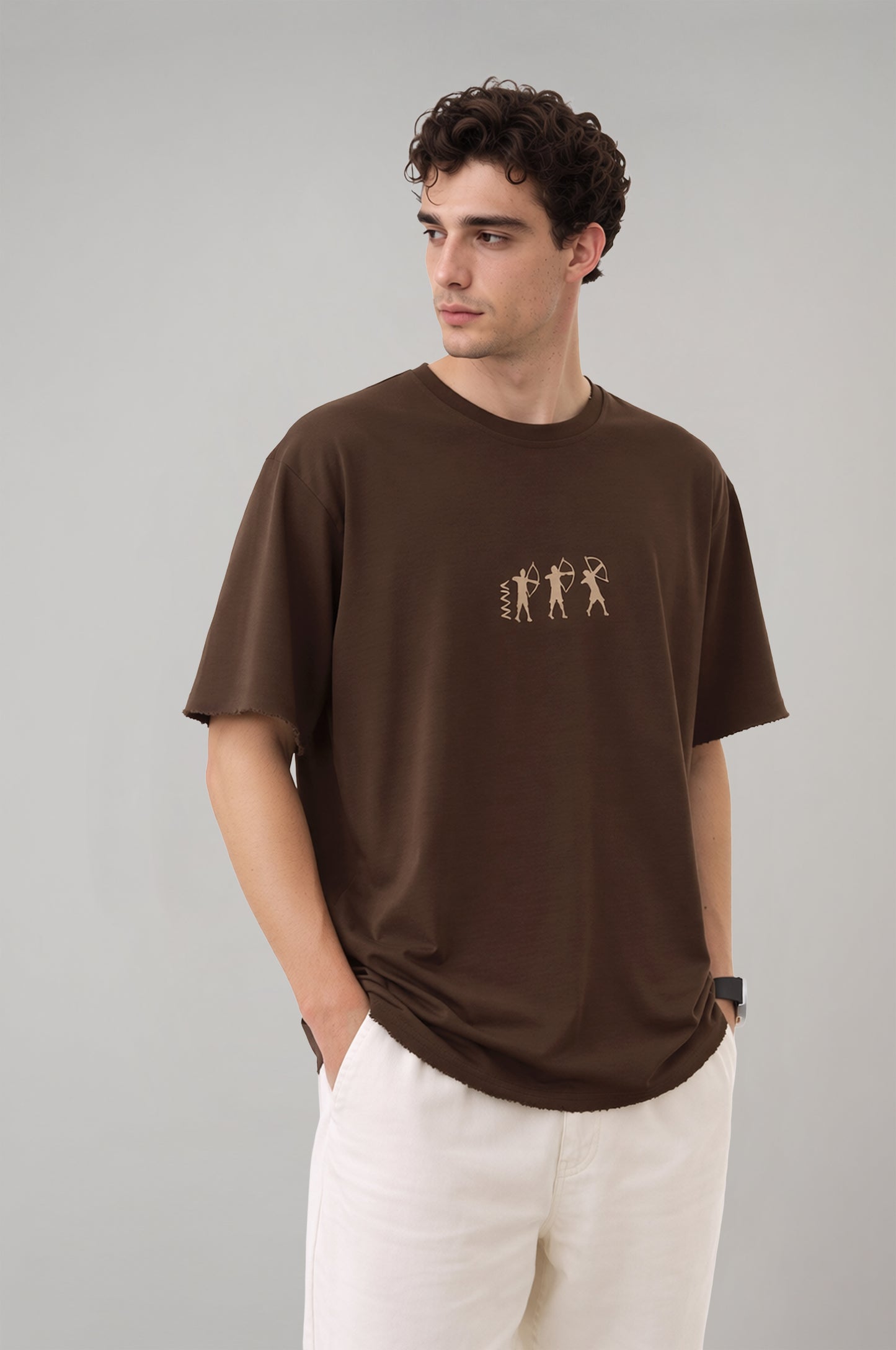 Men's Archery Embroidered T-shirt 