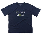 Women's Crew Neck Oversize Tennis MOM T-shirt 