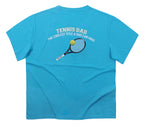 Erkek Tennis Dad Bisiklet Yaka Oversize T-shirt