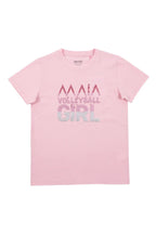 Kız Çocuk Voleybol Desenli Tişört