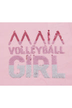 Kız Çocuk Voleybol Desenli Tişört