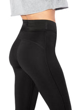 Kadın Siyah Renkli Beli Lastikli Tayt