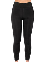 Kadın Siyah Renkli Beli Lastikli Tayt