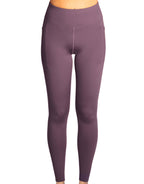 Women's Purple Leggings with Pockets 