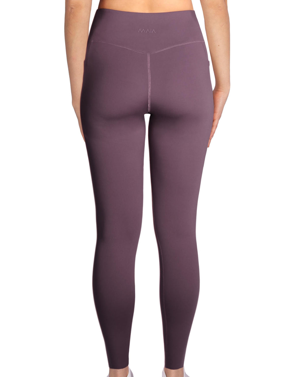 Women's Purple Leggings with Pockets 