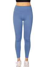 Kadın Mavi Renkli Yüksek Bel Tayt