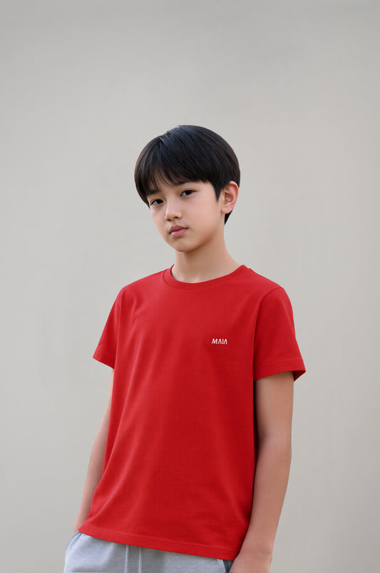 Boys' Red Fencing Attack T-shirt 