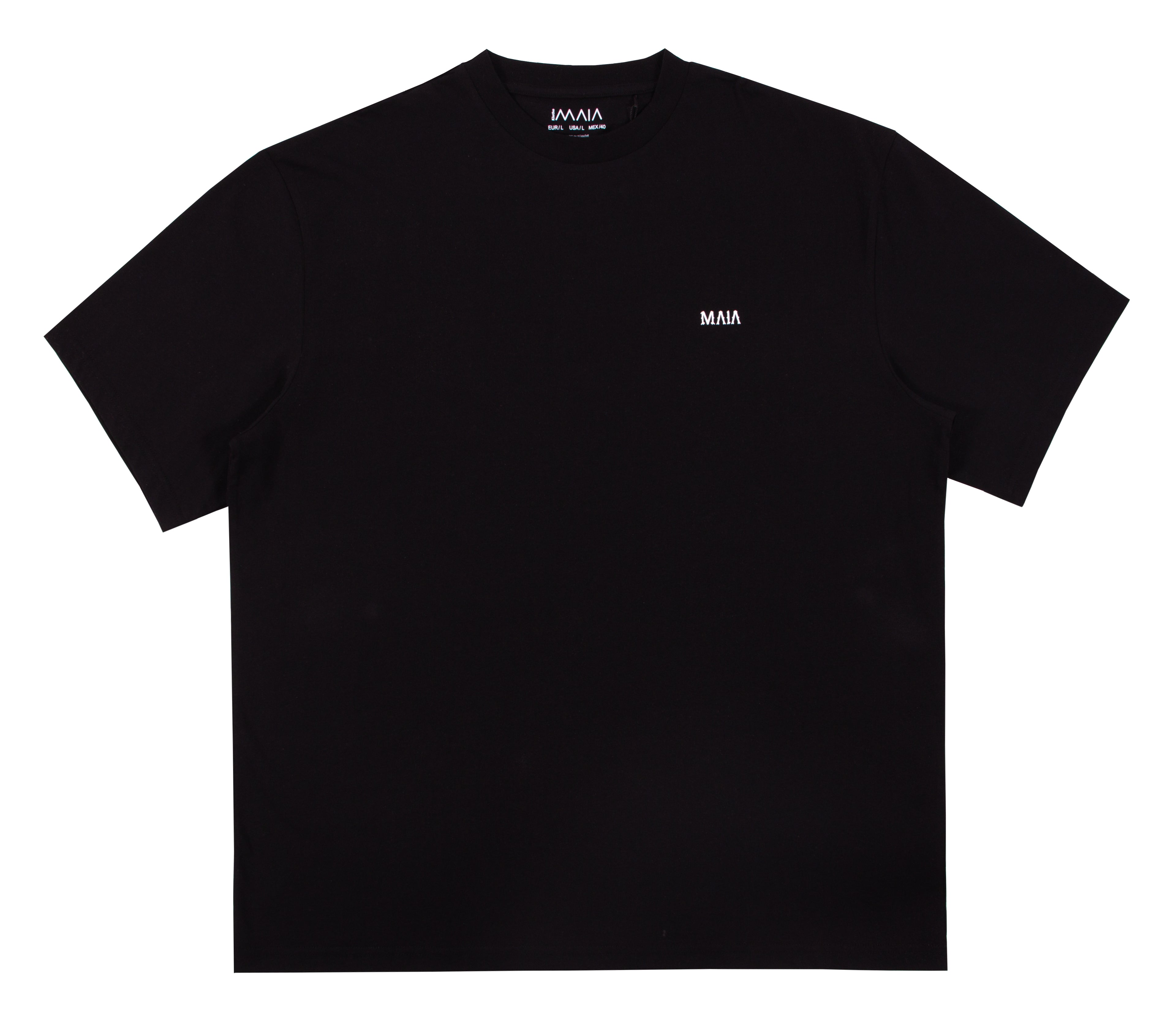 Erkek Siyah Renkli Fencing Sırt Baskılı Oversize T-shirt