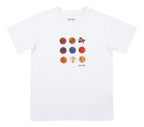 Boys' White Basketball T-shirt 