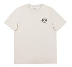 Erkek Taş Renkli Tennis Nakış Detaylı Comfort T-shirt