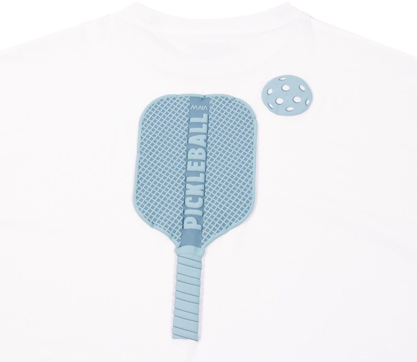Men's Pickleball Back Print Oversize T-shirt 