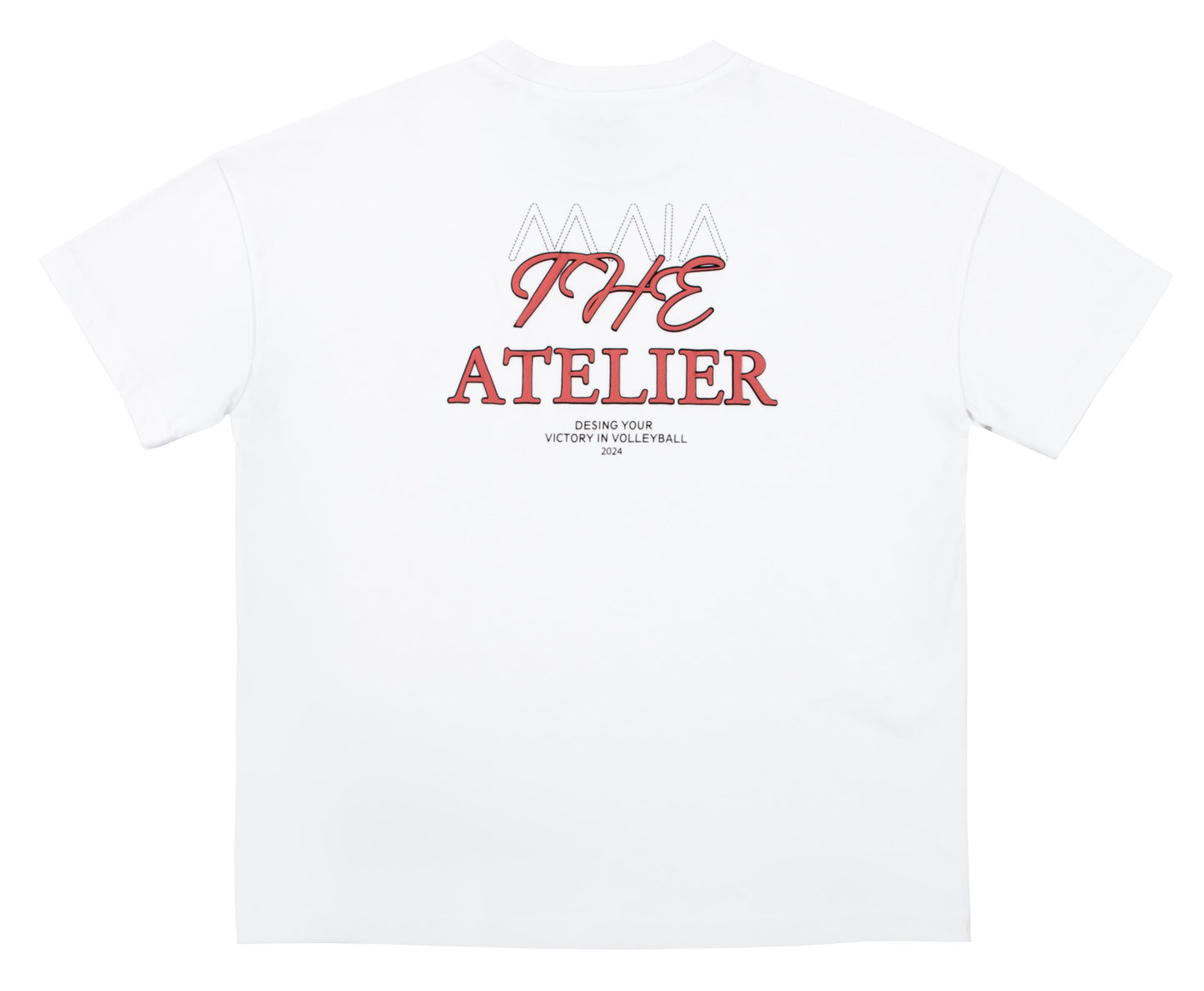 Kadın Volleyball Baskılı Oversize T-shirt