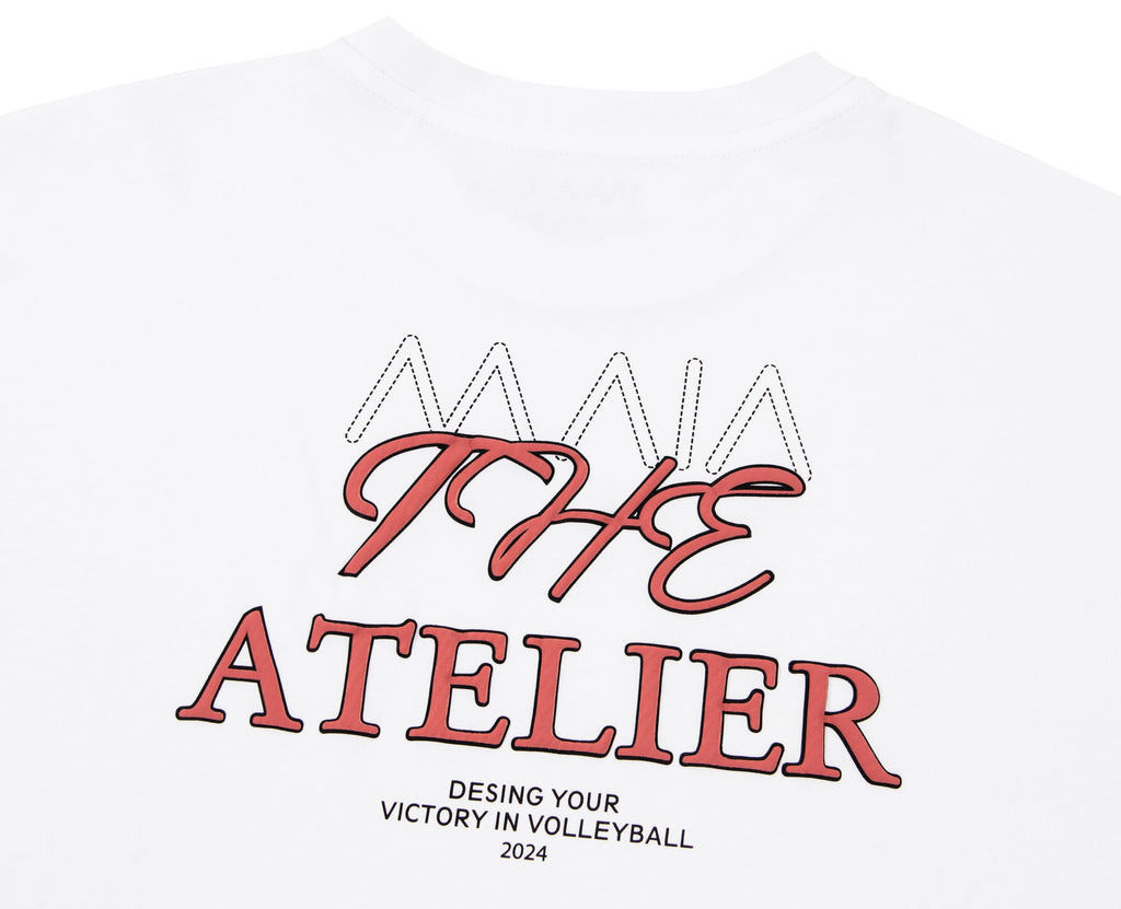 Kadın Volleyball Baskılı Oversize T-shirt