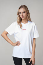 Kadın Volleyball Baskılı Oversize T-shirt