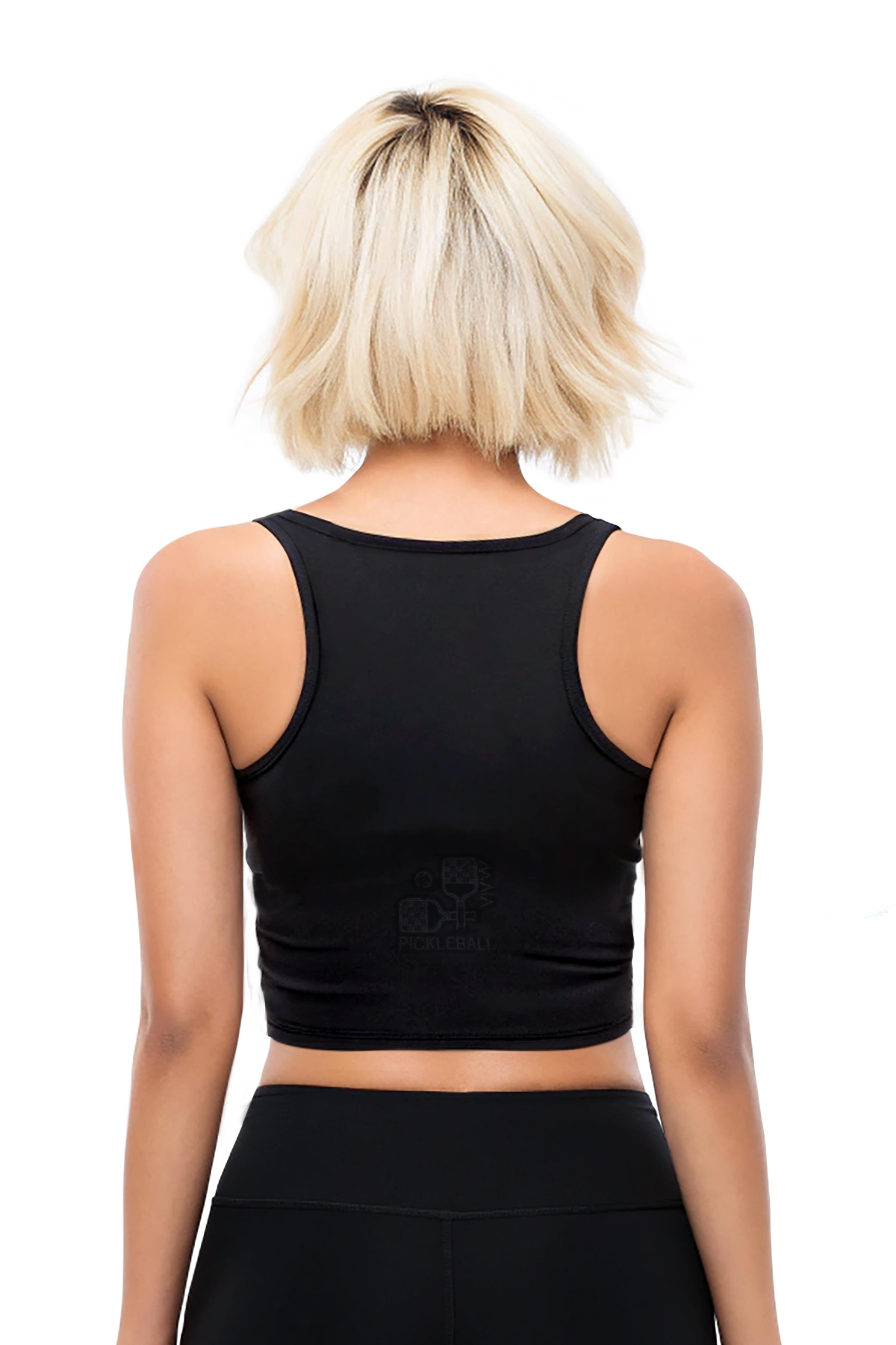Kadın Pickleball Nakış Detaylı Crop Atlet