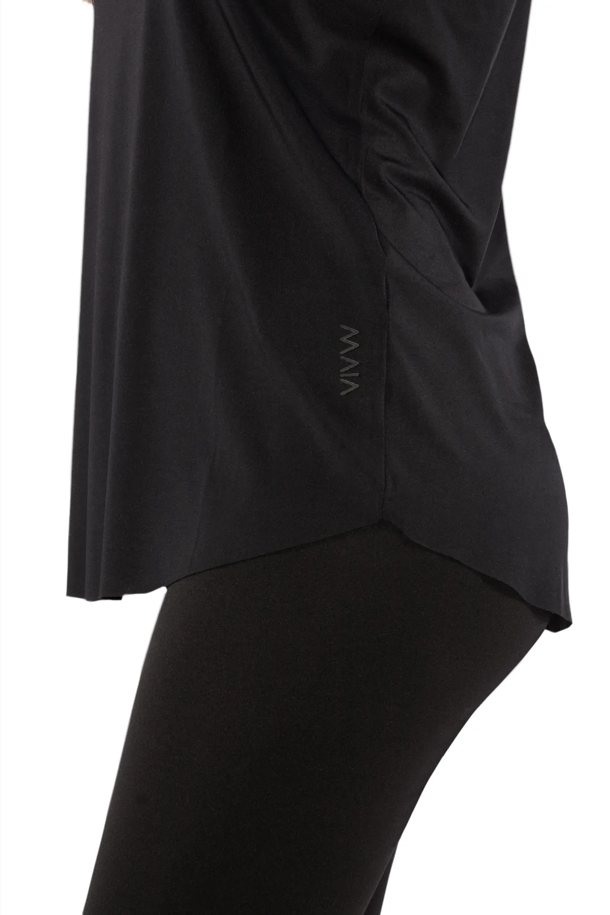 Kadın Siyah Renkli Kolsuz Spor Atlet