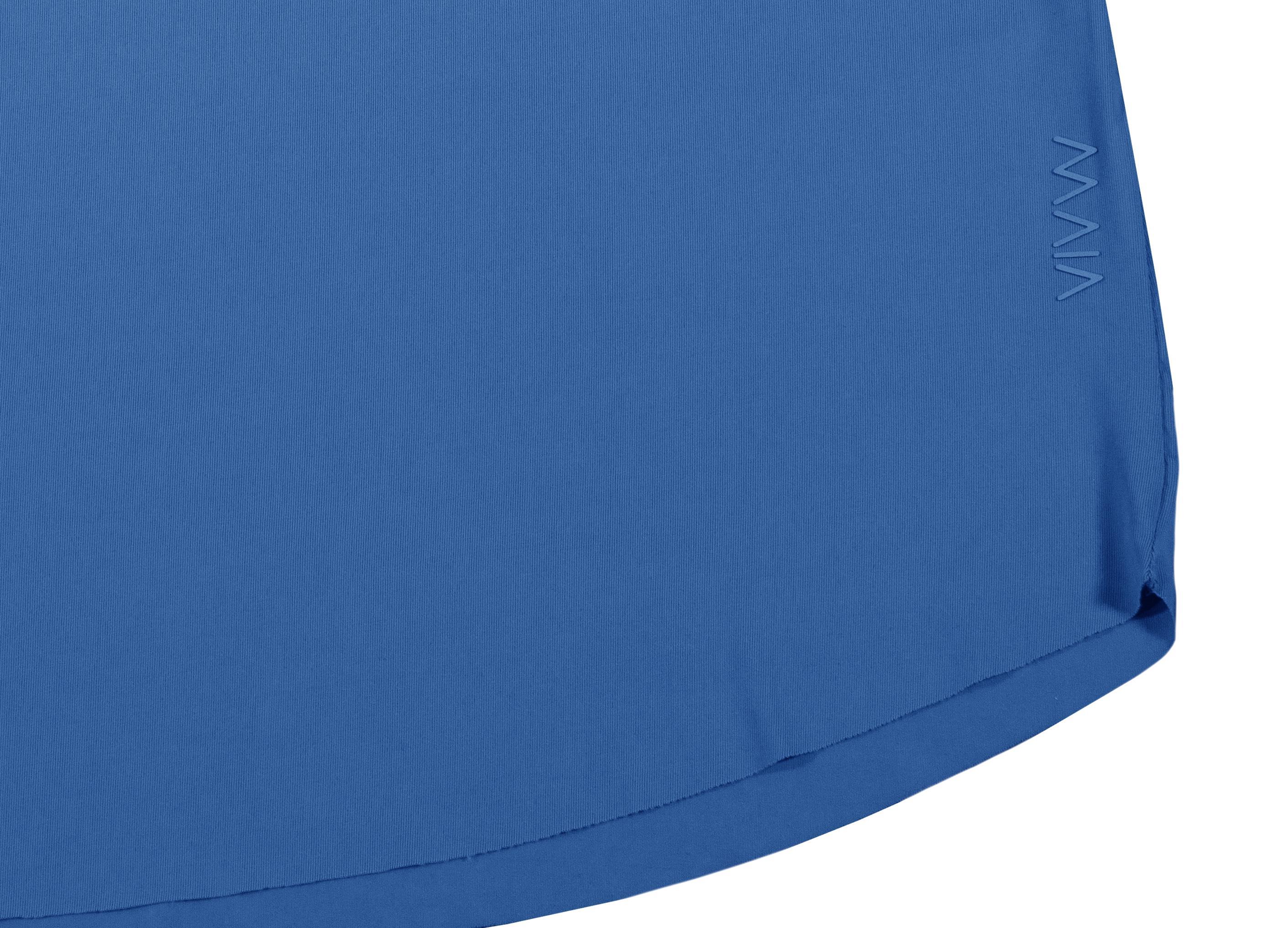 Kadın Mavi Renkli Kolsuz Spor Atlet