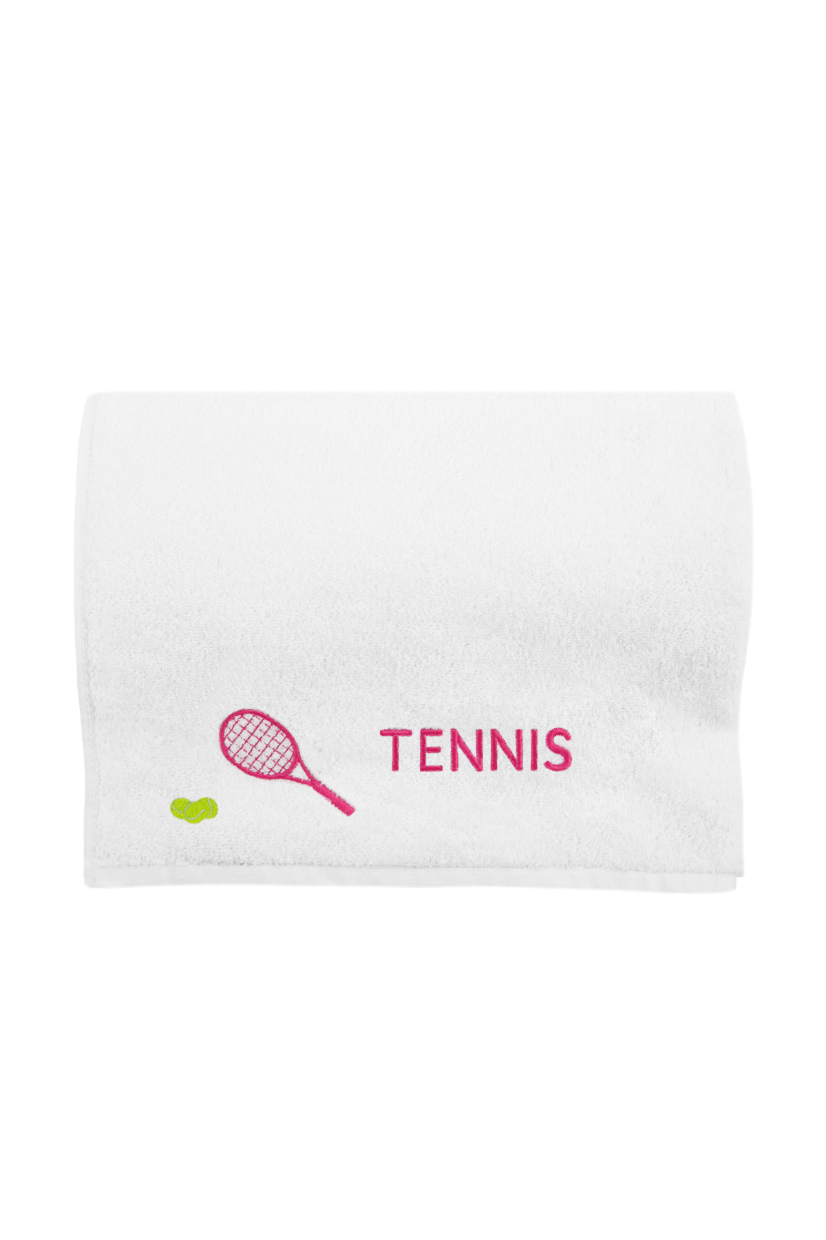 Tennis Embroidered Towel 