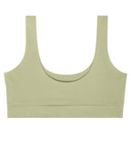 Kadın Yeşil Renkli Kısa Tayt & Bra Takım