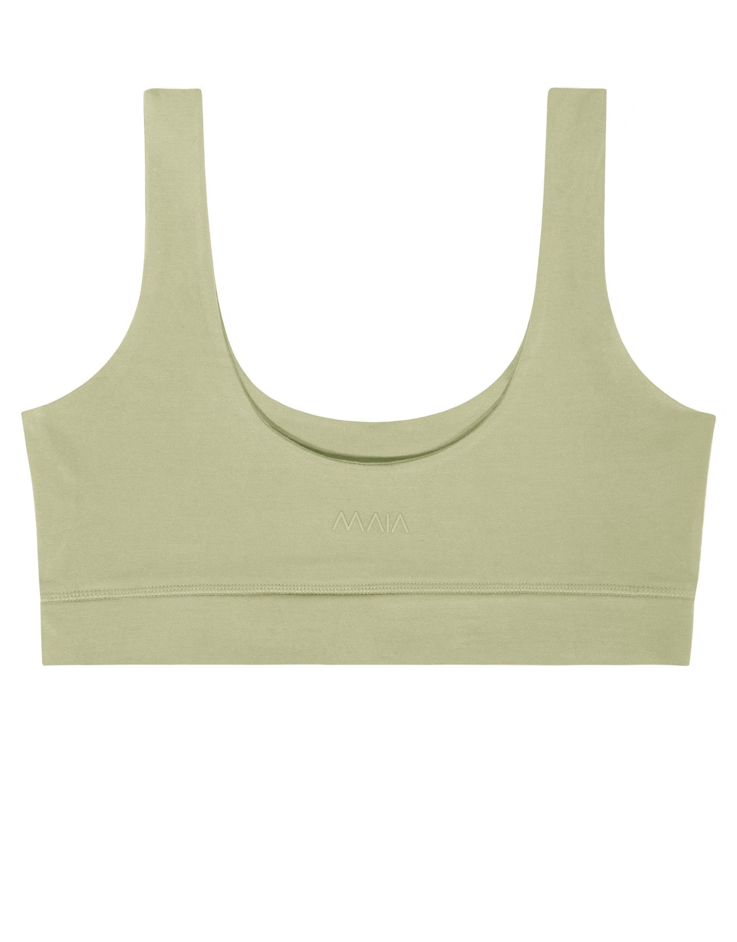Women's Green Short Leggings &amp; Bra Set 