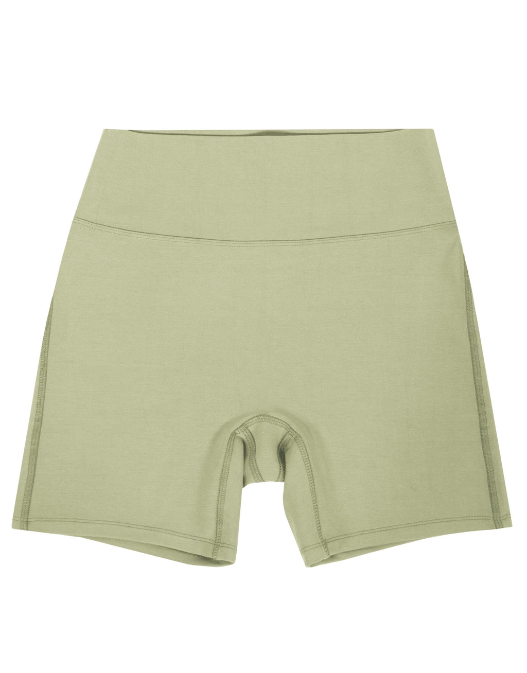 Kadın Yeşil Renkli Kısa Tayt & Bra Takım