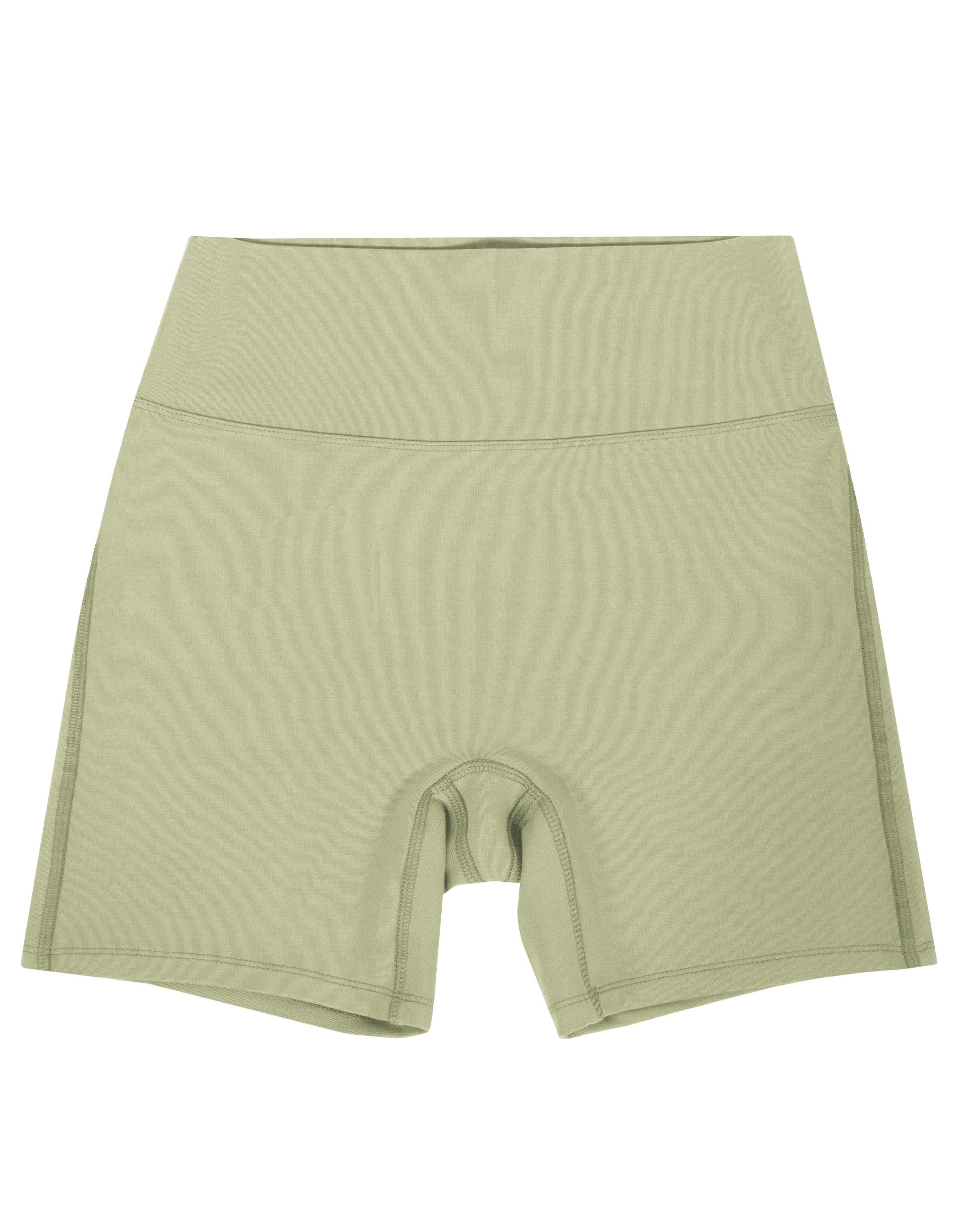 Kadın Yeşil Renkli Kısa Tayt & Bra Takım