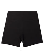 Kadın Siyah Renkli Modal Kısa Tayt & Bra Takım