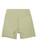 Kadın Yeşil Renkli Kısa Tayt & Bra Takım