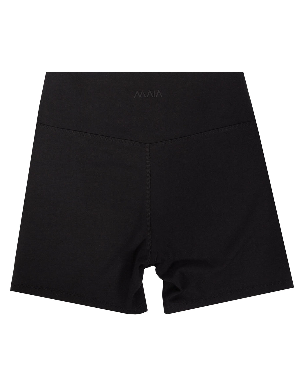 Kadın Siyah Renkli Modal Kısa Tayt & Bra Takım