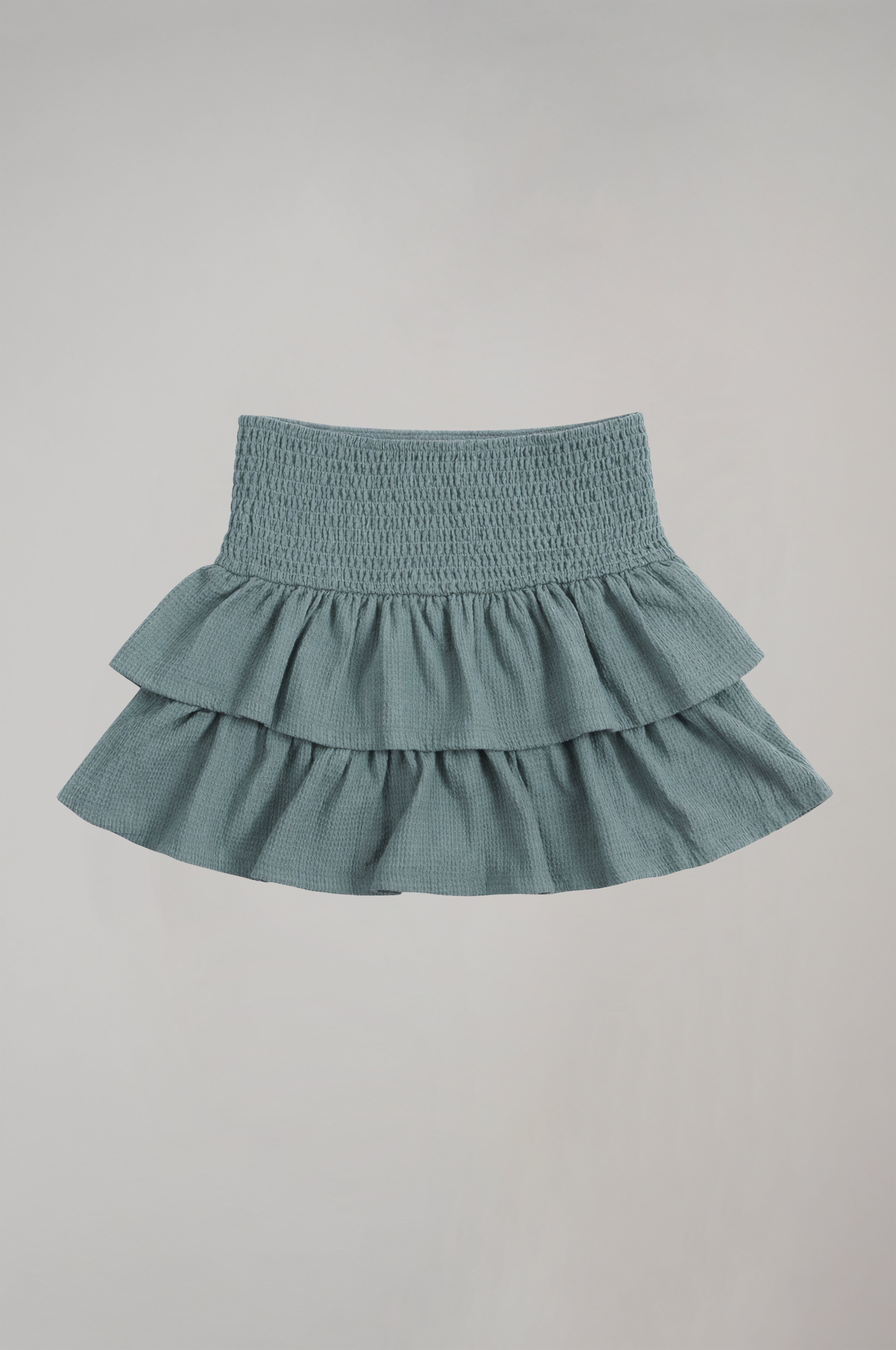 Kız Çocuk Mint Pileli Etek