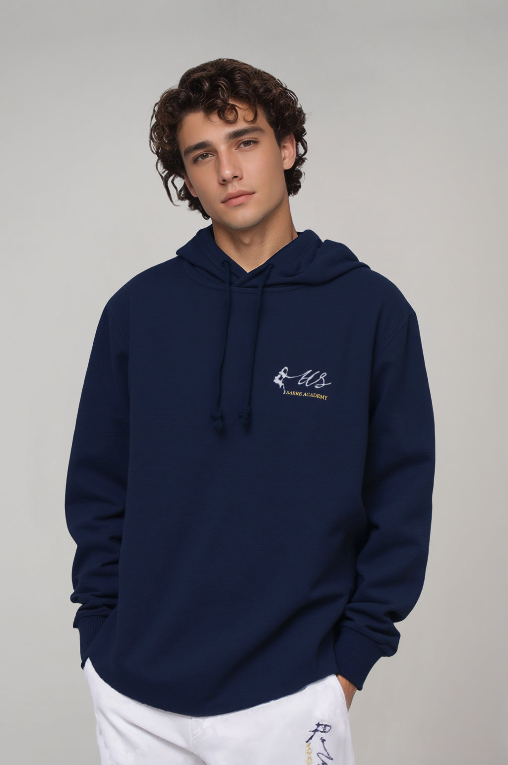 Us Sabre Academy Lacivert Hoodie