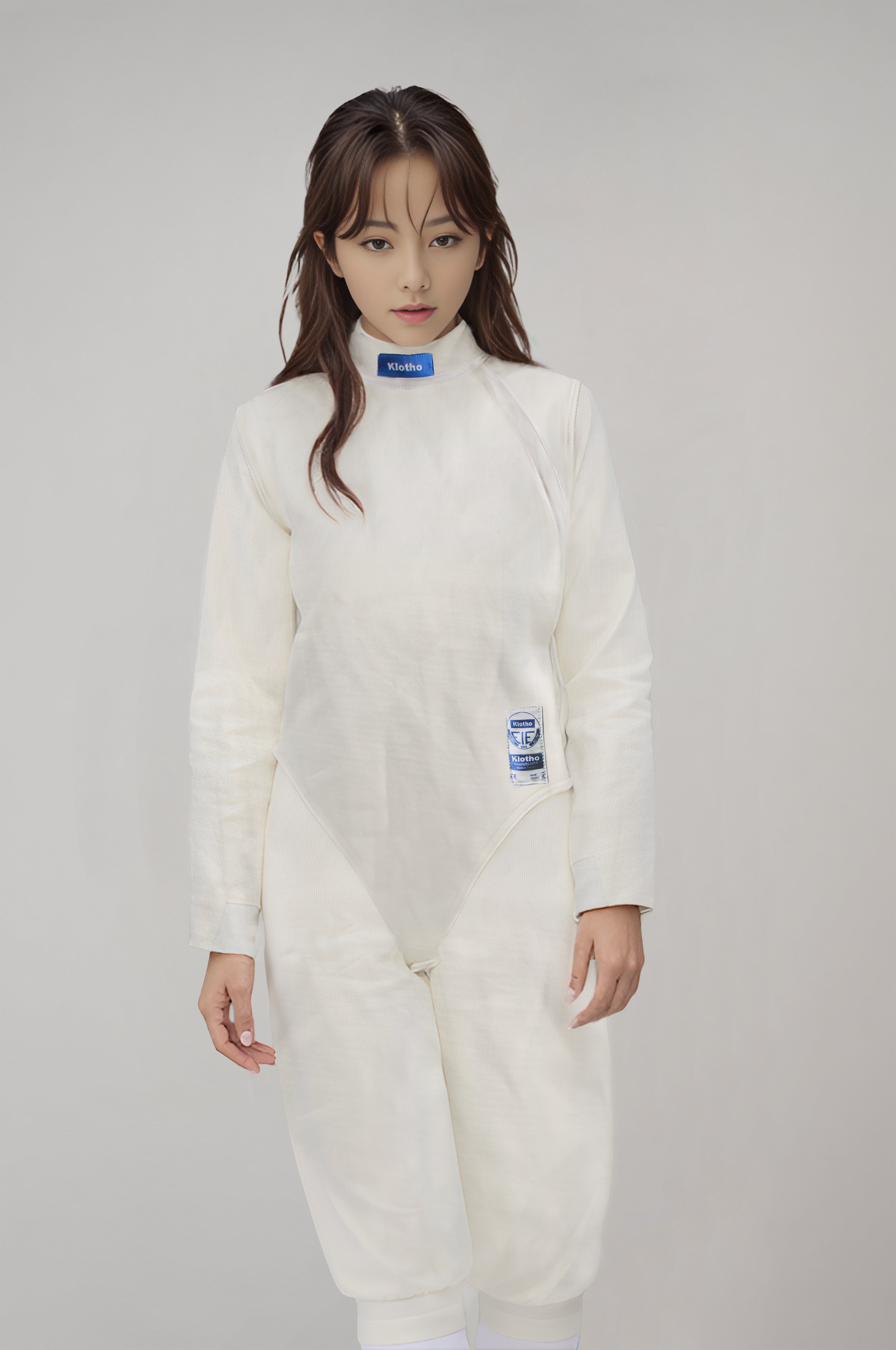 Kadın 800N FIE Sertifikalı Eskrim Elbisesi Takım