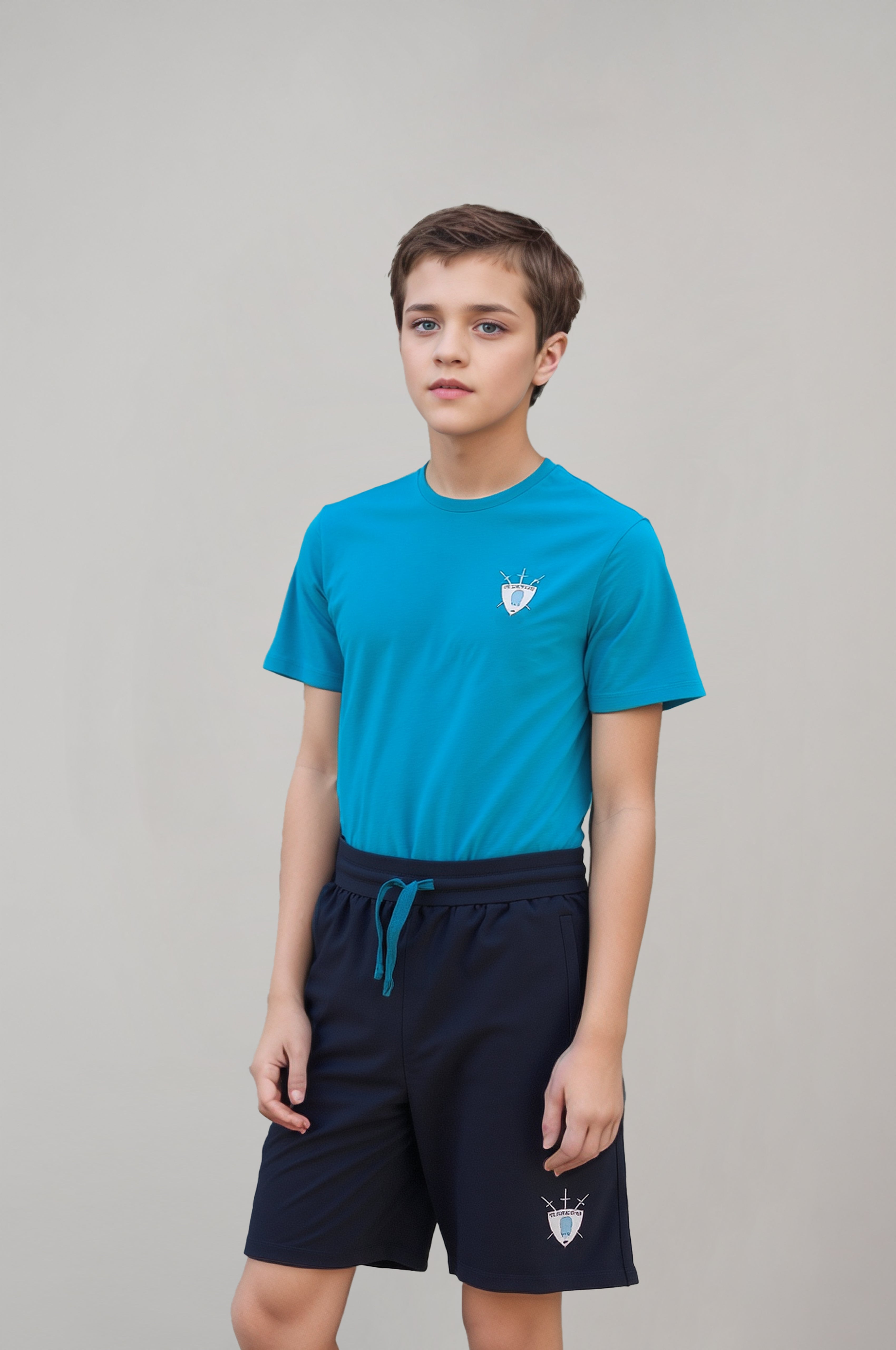 Balestra Eskrim Mavi Tişört